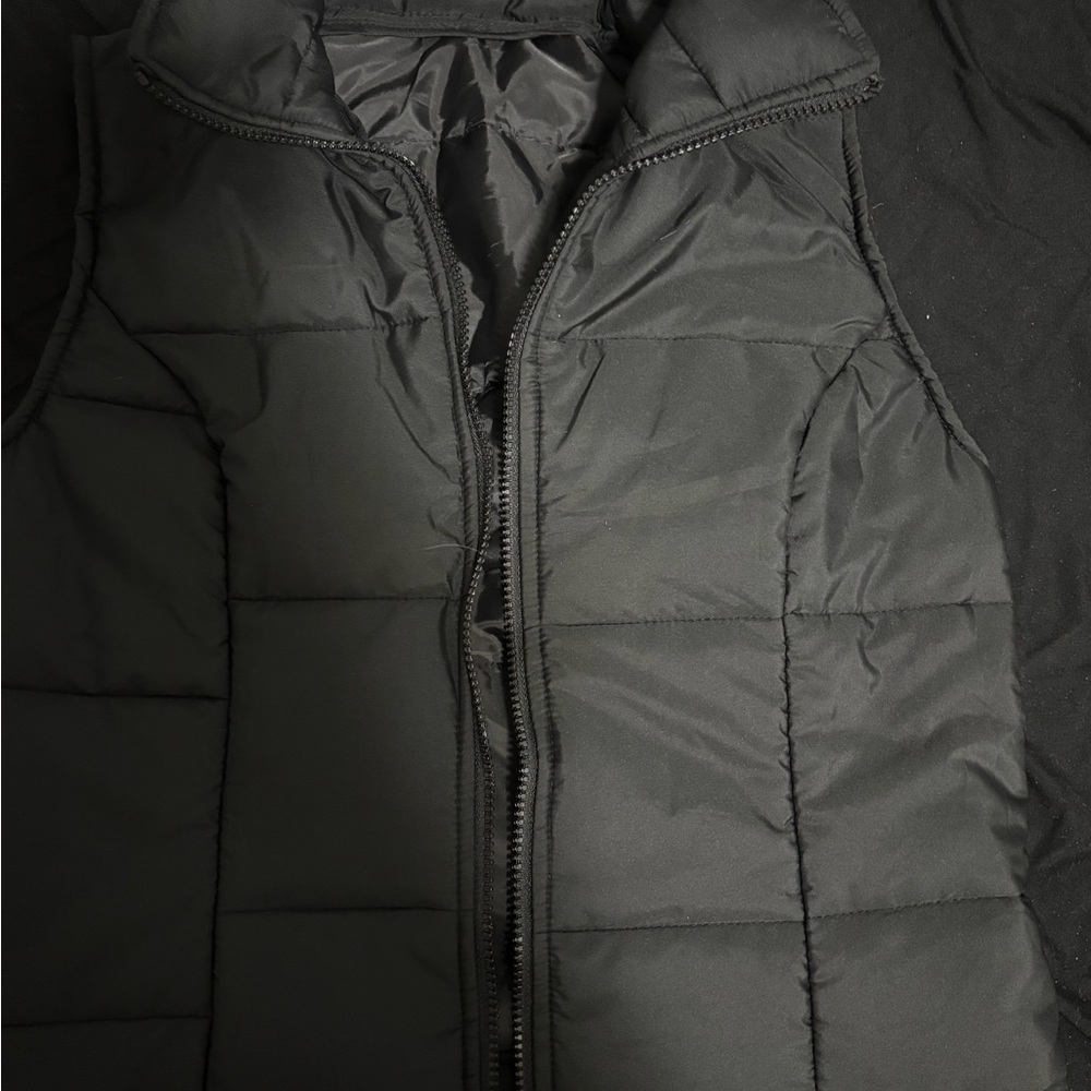 Black Puffer Vest